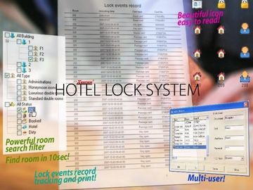 Chine Filtre puissant de recherche de pièce du système V5.80 de serrure d'hôtel d'interface de la serrure PMS de carte fournisseur